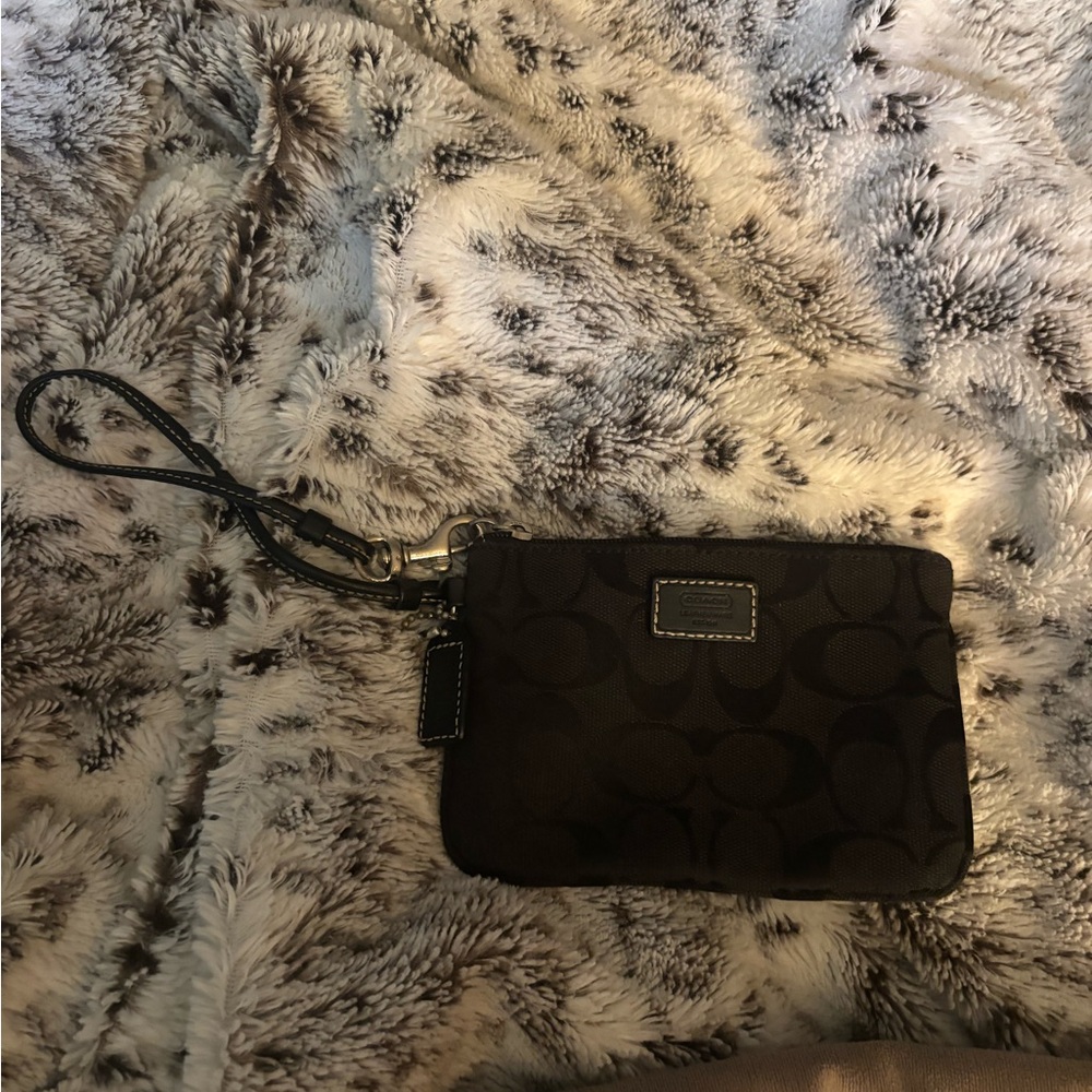 Black Wristlet Pouch